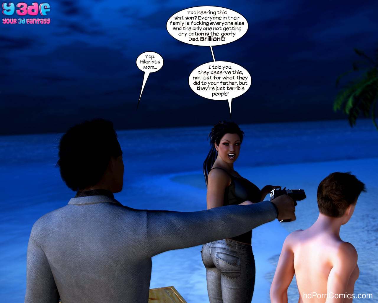 Y3DF – Who Did It 145 free sex comic